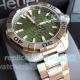 Swiss Replica Tag Heuer Aquaracer 300M Watch SS Green Dial 43MM (9)_th.jpg